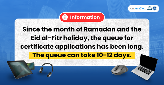 Information about certificate application queue