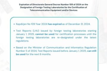 gambar Pengumuman Penting: Berakhirnya Kepdirjen Nomor 109 Tahun 2024 Tentang Penetapan Balai Uji Luar Negeri