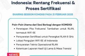 Regulasi Baru WIFI 6 GHz di Indonesia: Proses Sertifikasi & Rentang Frekuensi